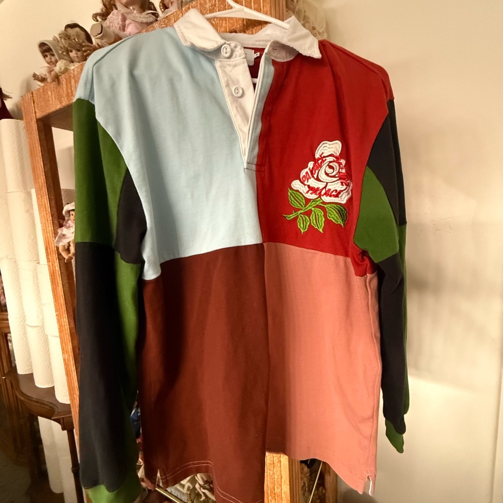 PALACE Rugger Bugger Rugby Shirt Size Small - Picture 2 of 7